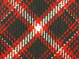 industrial style Tartan fabric background photo