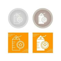 Tag Vector Icon