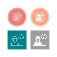 Programmer Vector Icon