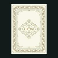 vintage frames templates elegant symmetry vector