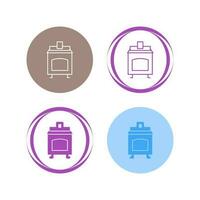 Coal Furnace Vector Icon