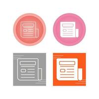 News Paper Vector Icon