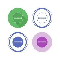 Password field Vector Icon