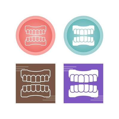 Denture Vector Icon