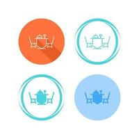 Dinner Table Vector Icon