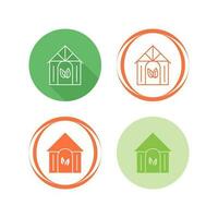 Eco friendly Building Vector Icon