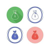 Money Bag Vector Icon