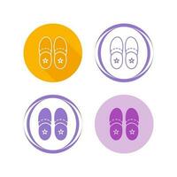 Slippers Vector Icon