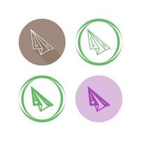 Paper Plane Vector Icon