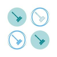 Broom Vector Icon