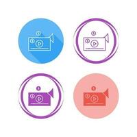 Video Marketing Vector Icon