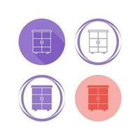 Shelves Cabinet Vector Icon