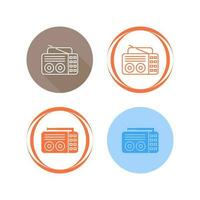 Old Radio Vector Icon