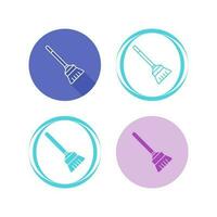 Broom Vector Icon