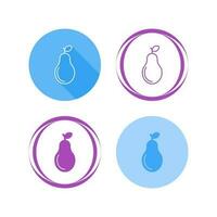 Pear Vector Icon