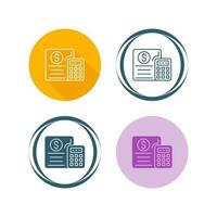 Accounting Vector Icon