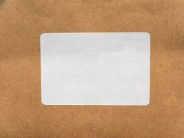 industrial style brown paper texture background photo