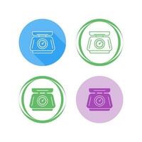 Weight Scale Vector Icon