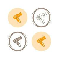 Hair Dryer Vector Icon