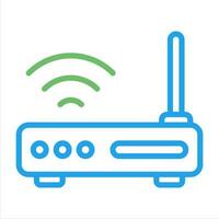 Wi-Fi Router Vector Icon