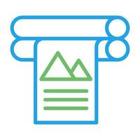 Large Format Printer Vector Icon