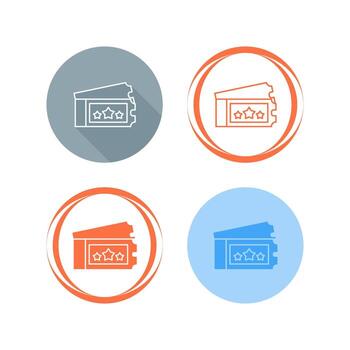 Ticket Vector Icon