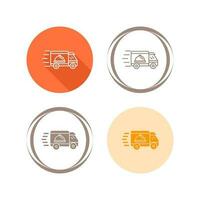 Food Delivery Vector Icon