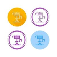 Music Education Vector Icon