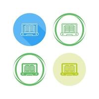 Online Learning Vector Icon