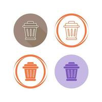 Garbage Vector Icon