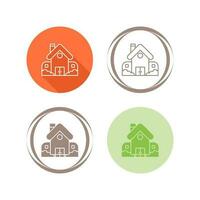 Retirement Home Vector Icon