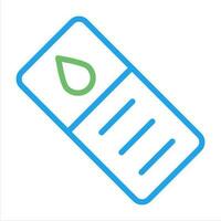 Microscope Slide Vector Icon