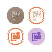 AD Block Vector Icon