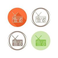 Radio Vector Icon