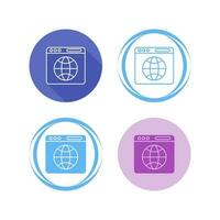 Browser Vector Icon