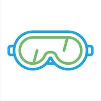 Safety Goggles Vector Icon