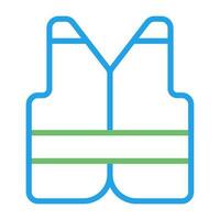 Insulated jacket Vector Icon