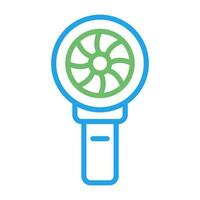 Portable fan Vector Icon