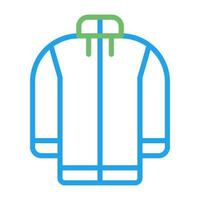Fleece jacket Vector Icon