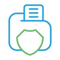 Data Privacy Vector Icon