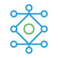 Network Analysis Vector Icon