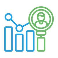 Customer Analytics Vector Icon