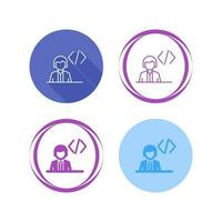 Programmer Vector Icon