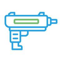 icono de vector de pistola