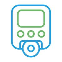 Portable DVD Player Vector Icon