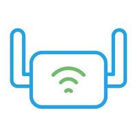 Wi-Fi Range Extender Vector Icon