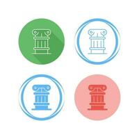 Pillar Vector Icon