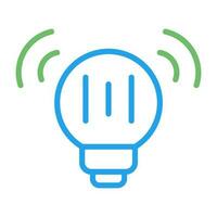 Smart Bulb Vector Icon