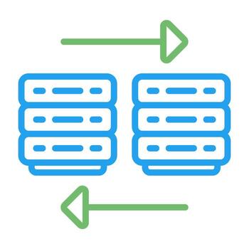 Cloud Migration Vector Icon