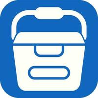 Portable water container Vector Icon